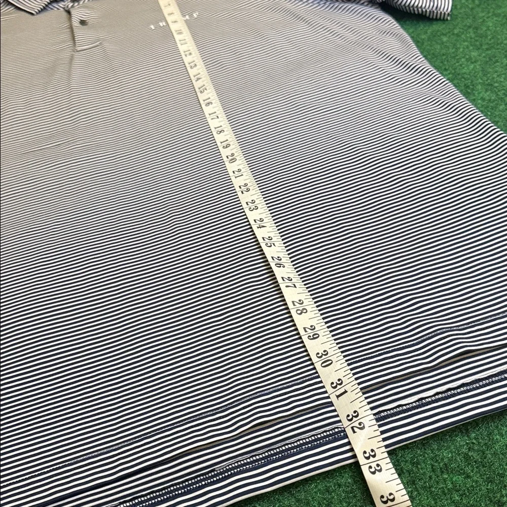 Fairway & Greene Tech Trump National Polo (Black & White Striped / Size XXL) - Picture 6 of 6